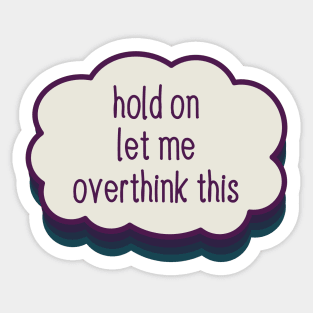 Colorful Thought Sticker